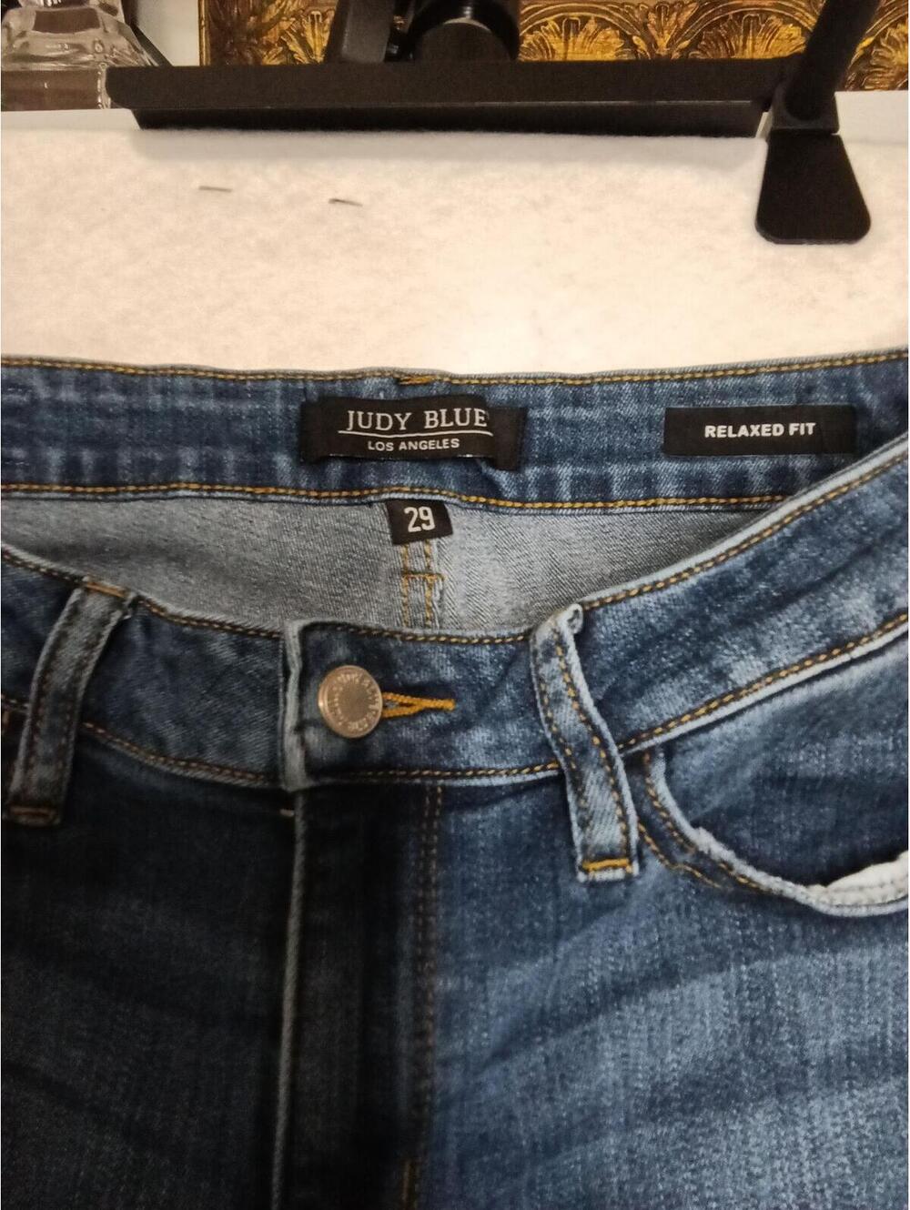 Judy Blue Relaxed Fit Blue Jeans Size 29 - Picture 2 of 4